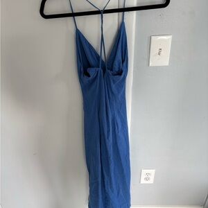 Zara dress blue